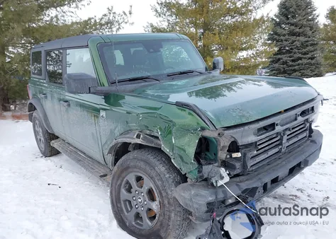 2024 Ford Bronco Big Bend z USA, uszkodzony, nr VIN 1FMDE7BHXRLB36755